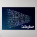 Recherche de coding posters Geek