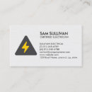 Recherche de haute tension cartes visite Électricité