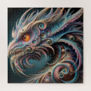 Recherche de dragons puzzles Bête