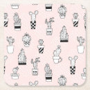 Recherche de motif cactus dessous de verres Plante