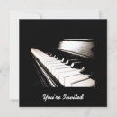 Recherche de clés de piano invitations Ivoire