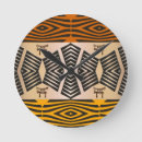Recherche de motif ethnique horloges Élégant