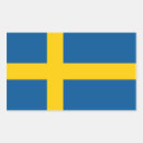 Recherche de suédois drapeau autocollants Europe