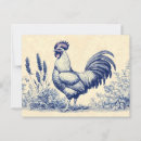 Recherche de vintage coq cartes postales Français