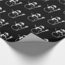 Recherche de drôle papier cadeau Noir et blanc