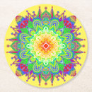 Recherche de psychedelic dessous de verres Mandala