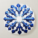 Recherche de flocons de neige coussins Hiver