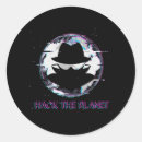 Recherche de hackers autocollants Programmeur