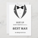 Recherche de groomsman vœux cartes Meilleur homme