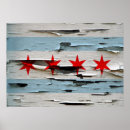 Recherche de drapeau de chicago posters Ville