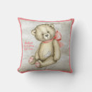 Recherche de fille vintage coussins Rose
