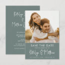 Recherche de sage green wedding save the dates Sauter