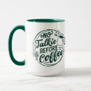 Recherche de café avant de parler tasses Humour