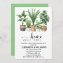 Recherche de home sweet home invitations Plante
