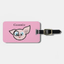 Recherche de cochon bagages étiquettes Animaux