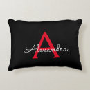 Recherche de rouge coussins Monogramme