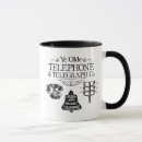 Recherche de vieux téléphone tasses Rétro