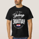 Recherche de la croatie tshirts Croatiflag