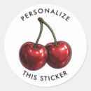 Recherche de fruit de la vie autocollants Cerise