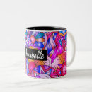 Recherche de couleur abstraite tasses Motif