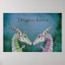 Recherche de mouche de dragon posters Vert