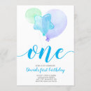 Recherche de blue balloon invitations Moderne