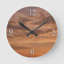 Recherche de nature abstraite horloges Coucher de soleil