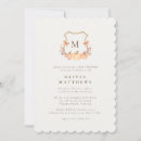 Recherche de ruban orange invitations Fête de bébé d'automne