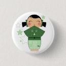 Recherche de poupée de kokeshi badges Fille
