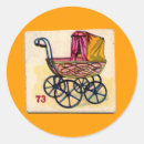 Recherche de poussette bébé autocollants Chariot