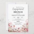Recherche de brunch fiançailles invitations Floral