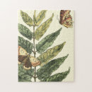 Recherche de feuille puzzles Papillons