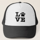 Recherche de empreinte de patte casquettes Animal