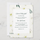 Recherche de lily baby shower invitations Nature