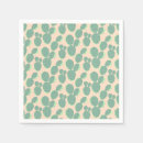Recherche de motif de cactus serviettes Pastel