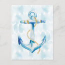 Recherche de ancre cartes postales Aquarelle