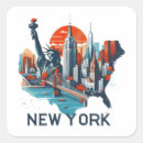 Recherche de manhattan york autocollants Bâtiments