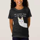 Recherche de lamas tshirts Jeune fille