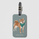 Recherche de shiba inu bagages étiquettes Dog