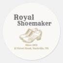 Recherche de rétro chaussure autocollants Vintage