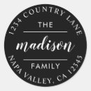 Recherche de texte autocollants Nom de famille