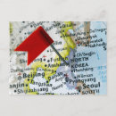 Recherche de drapeau international cartes postales Horizontal
