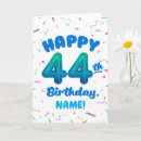 Recherche de 44 anniversaire cartes Joyeux 44e anniversaire