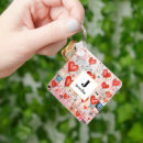 Recherche de coeur rouge porteclés Motif