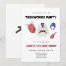 Recherche de taekwondo invitations Parti