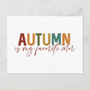 Recherche de couleur préférée cartes postales Automne