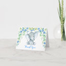 Recherche de éléphant bleu vœux cartes Mignon
