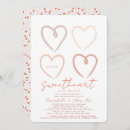 Recherche de sweetheart baby shower invitations Coeur