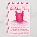 Recherche de fille de ballerine invitations Parti