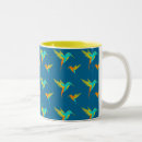Recherche de motif exotique tasses Oiseau